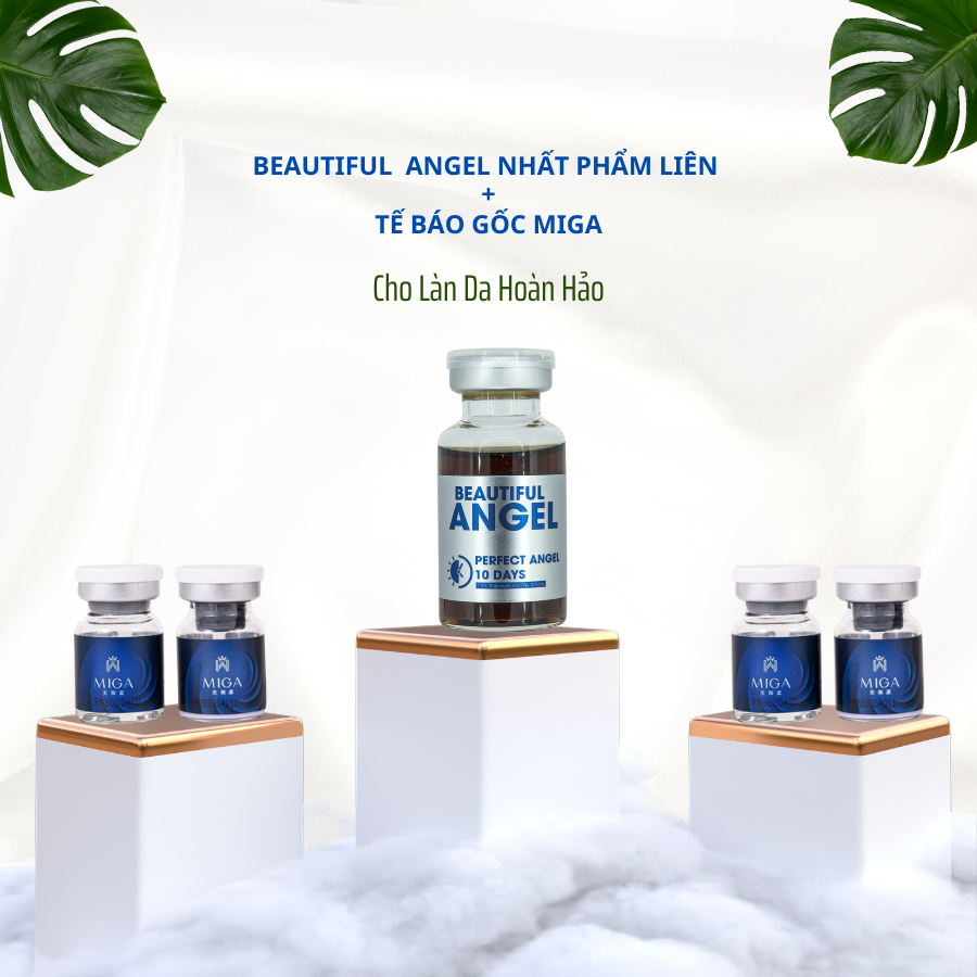 Da xuống cấp do tuổi tác hoặc do làn da lão hoá thì bạn cần sở hữu ngay Nhất Phẩm Liên Beautiful Angel MIGA