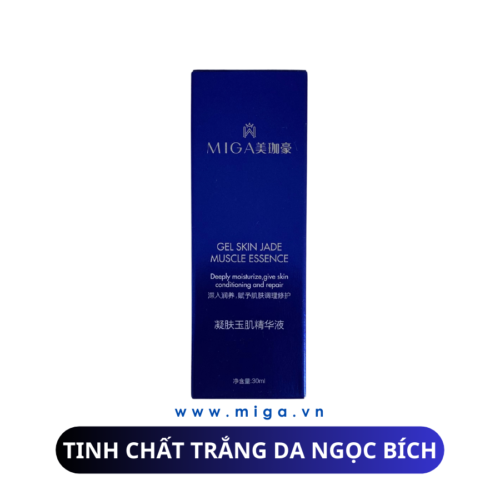 Tinh Chất Trắng Da Ngọc Bích MIGA – Gel Skin Jade Muscle Essence MIGA là sản phẩm nhận được phản hồi và đánh giá rất cao từ phía chuyên gia và khách hàng