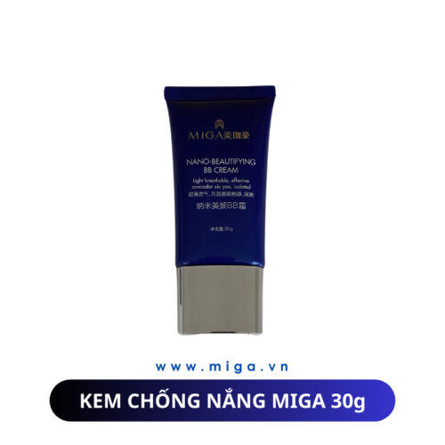 Kem chống nắng MIGA – MIGA Nano Beautifyng BB Cream của thương hiệu mỹ phẩm MIGA sẽ thuyết phục được người sử dụng yêu thích ngay từ lần sử dụng đầu tiên